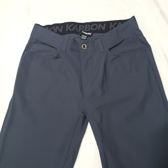EUC Karbon All Day Comfort Pants 32x30 Blue - Picture 8 of 13
